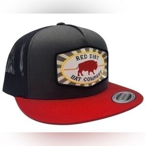 RED DIRT HAT CO RED BEACHNUT CAP